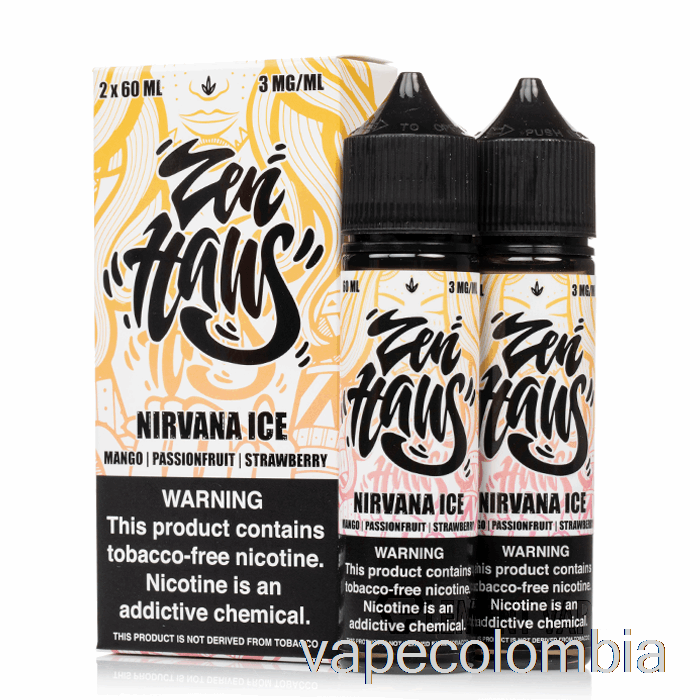 Vape Recargable Nirvana Ice - Zen Haus - 120ml 0mg